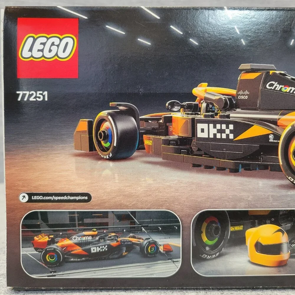 Lego Speed Champion McLaren F1 Team MCL38 Race Car 77251